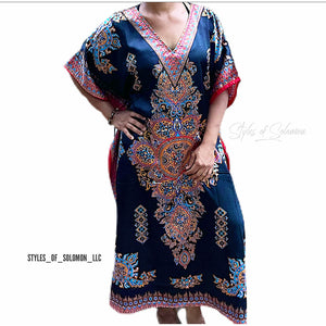 Silky Soft Kaftan Dress