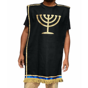 Brew Garment Black and Gold with Menorah