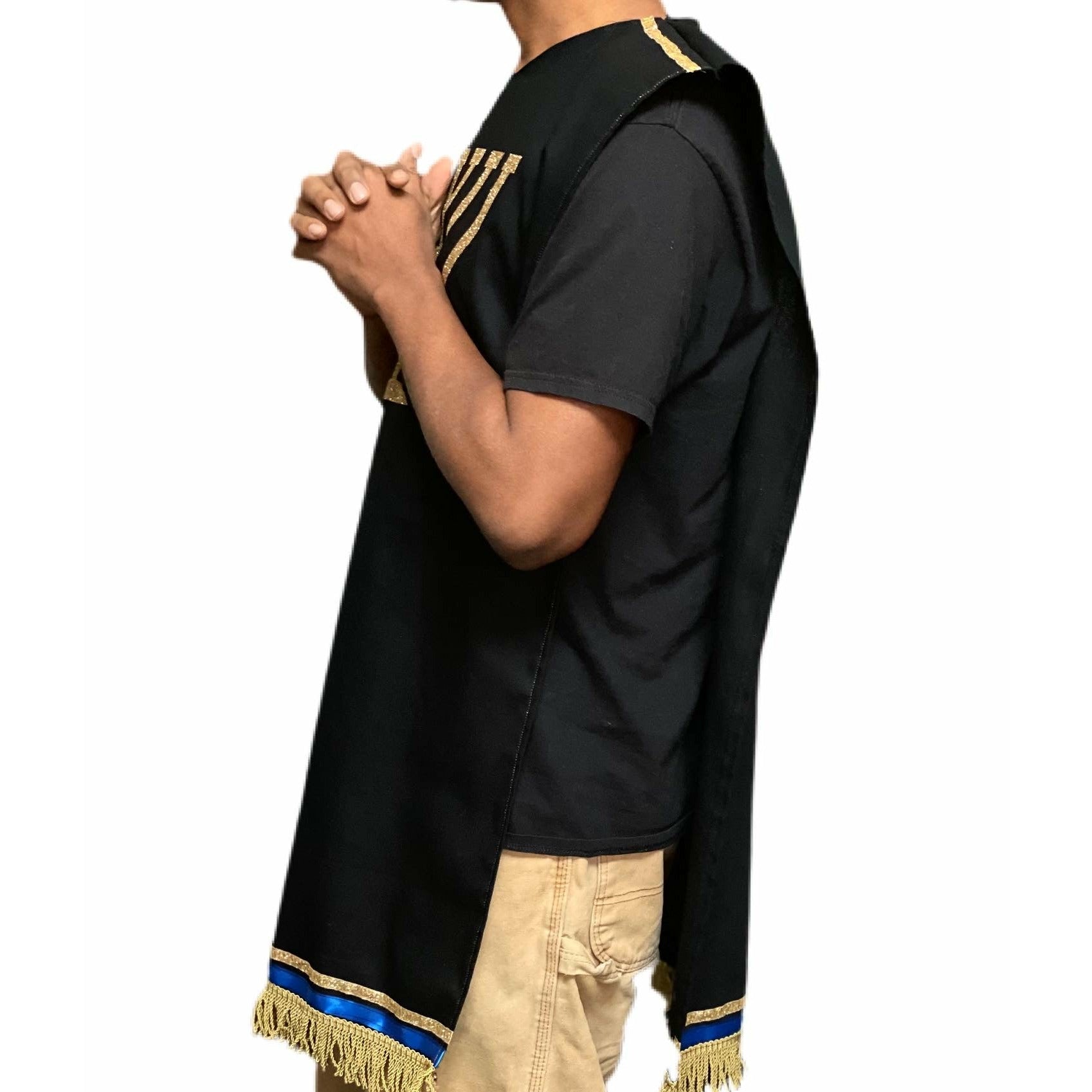 Brew Garment Black and Gold with Menorah